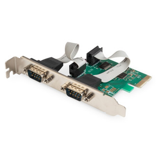 LINK SCHEDA PCI EXPRESS CON 2 PORTE SERIALI 9 POLI